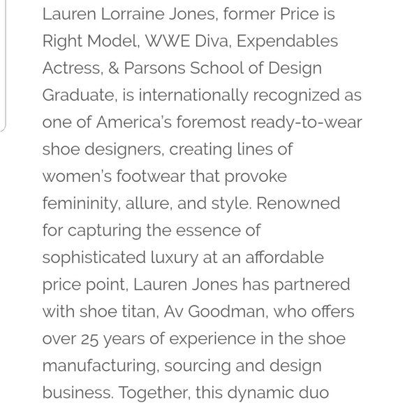 Gorgeous Lauren Lorraine Helene Embellished Wedges - Picture 3 of 3